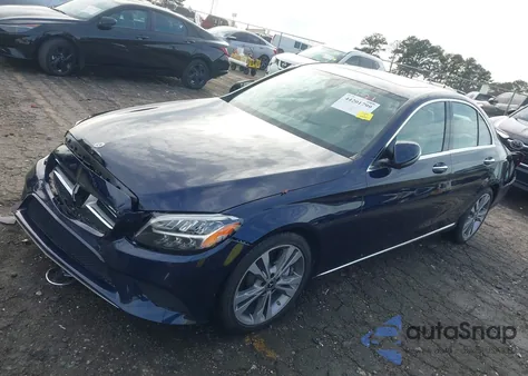 2019 Mercedes-Benz C 300 из США, поврежденный, VIN 55SWF8DB9KU302764